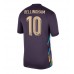 Maillot de foot Angleterre Jude Bellingham #10 Extérieur vêtements Femmes Europe 2024 Manches Courtes